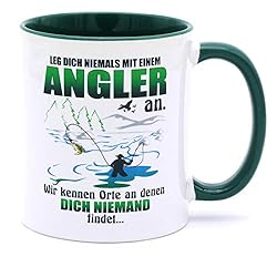 Angeltasse: "Leg dich niemals mit einem Angler an!"