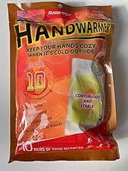 Hand/Pocket Warmers for 12 Hours, Heat Pads, Activated by Air, Warmth, Finger Warmers