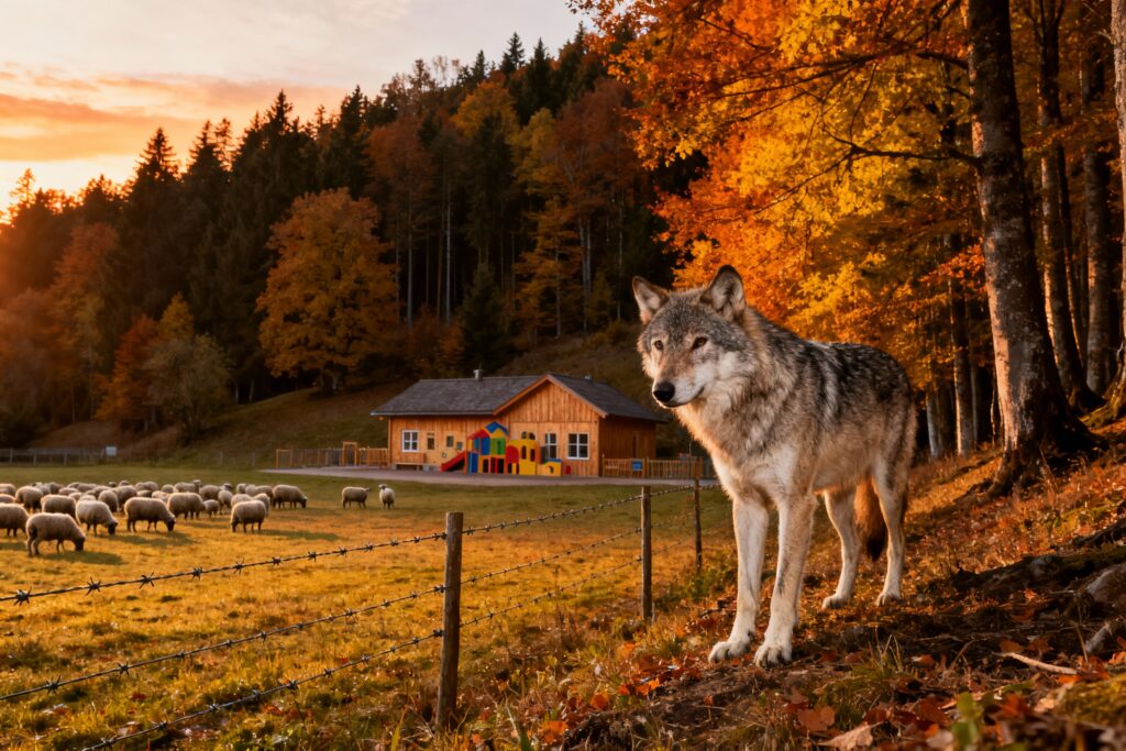 Waldkindergarten nach Wolfsangriff evakuiert